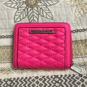 Rebecca Minkoff quilted leather wallet